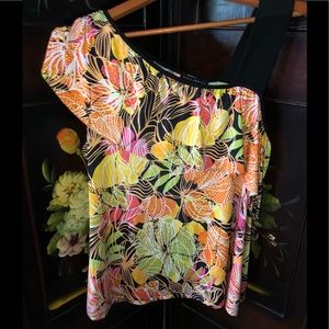 💜JENNIE & MARLIS ONE STRAP TOP -#0232-062019TR